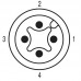 Шнур соединительный SAIL-M12G-4-2.5U (9456100250)