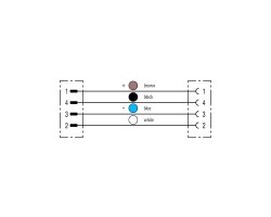 Шнур соединительный SAIL-M12WM12G-4-3.0U (1071990300)