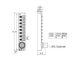 Пассивный распределитель SAI-4-S16 4P M5 (1845870000)