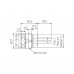 Встраиваемый штекер SAIE-7/8"S-3-0.2U-PG11 (1292330000)