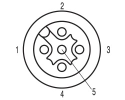 Шина - провод SAIL-M12GM12W-CD-5.0A (1061990500)