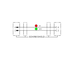 Шина - провод SAIL-M12GM12W-PB-3.0D (1062310300)