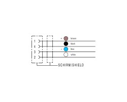 Шнур соединительный SAIL-M12BG-4S17U (1812541700)