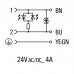 Клапанный штекер с встроенным уплотнением SAIL-VSB-180-3.0U(0.5) (1845140300)