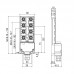 Пассивный распределитель SAI-6-M 4P IDC (1766790000)