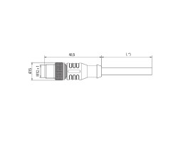 Шнур соединительный SAIL-M12G-8-1.5U (1279410150)