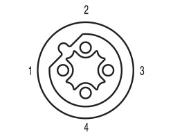 Шнур соединительный SAIL-M12BG-4B-1.5U (1057750150)