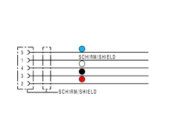 Шина - провод SAIL-M12GM12W-CD-10A (1061991000)