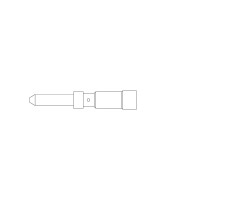 Обжимной контакт SAI-M23-KSC-2-0.75-2.5 (1170250000)