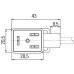 Клапанный штекер SAIL-VSB-M12G-1.2U (9457680120)