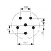 Соединительный разъем, вставка SAI-M23-SE-L-6 (1170350000)