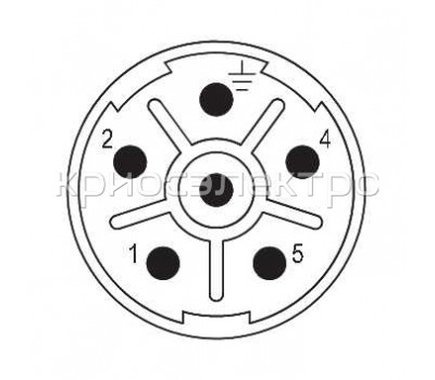 Соединительный разъем, вставка SAI-M23-SE-L-6 (1170350000)