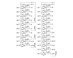 Пассивный распределитель SAI-6-F 3P M8 L 10M (1828690000)