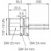 Встраиваемый штекер SAIE-7/8"S-3-0.2U-H (1292350000)