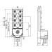 Пассивный распределитель SAI-8-MMH 5P M12 ZF (1782740000)