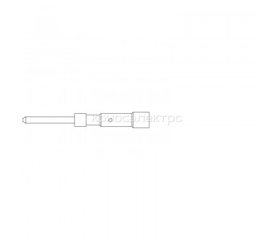 Обжимной контакт SAI-M23-KSC-0.08/0.56 (1170140000)
