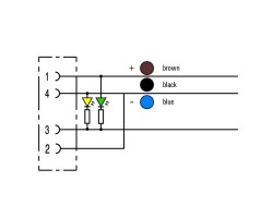 Шнур соединительный SAIP-M12BG-2/4-3.0U (1150630300)