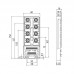 Пассивный распределитель SAI-4-M 3P IDC UT (1760041000)