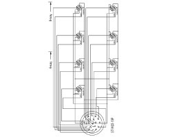 Пассивный распределитель SAI-4-S 5P CNOMO (1861540000)