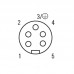 Встраиваемый штекер SAIE-7/8"B-5-0.2U-PG11 (1292500000)