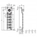 Пассивный распределитель SAI-6-S 3P M8 L OL (1932380000)