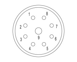 Соединительный разъем, вставка SAI-M23-BE-9 (1170060000)