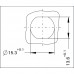 Встраиваемый штекер SAIE-M12B-5-2.0V-HW-PG9 (1233320000)