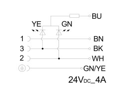 Клапанный штекер SAIL-VSA-DS-1.5U (1896990150)