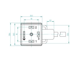 Клапанный штекер SAIL-VSA-DS-1.5U (1896990150)