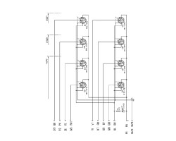 Пассивный распределитель SAI-8-FMM-4P M12 5M (9456750002)