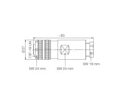 Гнездо произвольной сборки SAIB-3/11-7/8" (1291920000)