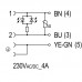 Клапанный штекер SAIL-VSA-10U-(230) (1891001000)