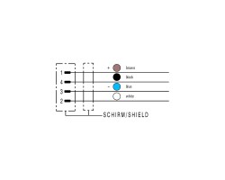 Встраиваемый штекер SAIE-M12S-4-0.5U-FP-M16 (1861160000)