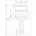 Встраиваемый штекер SAIE-M12B-5-2.0V-HW-PG9 (1233320000)