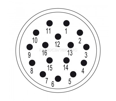 Соединительный разъем, вставка SAI-M23-SE-16 (1170080000)