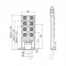 Пассивный распределитель SAI-8-F 5P NPN-PNP 5M (1814990000)