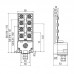 Пассивный распределитель SAI-8-MHD 5P M12 OL (1740193000)