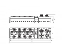 Концентратор сигнала SAI RA 54 KU (1246530000)