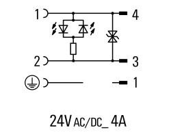 Штекер клапанный SAIL-VSBD-M8G-3-0.5U (1099770050)