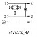 Штекер клапанный SAIL-VSBD-M8G-3-0.5U (1099770050)