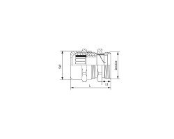 Кабельный ввод VG M12 - MS 1/EMV (1909490000)