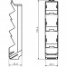 Корпус для электроники CH20M22 S PPP BK (1139790000)