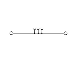 Проходная клемма WDU 2.5 GN (1020090000)