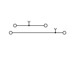 Проходная клемма WDK 2.5N (1041600000)