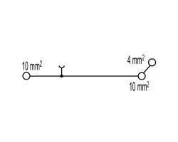 Проходная клемма WDU 10/ZR BL (1042480000)