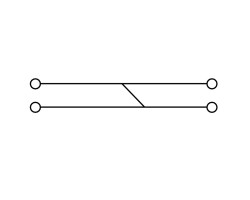 Проходная клемма ZDUB 2.5-2/4AN/15 (1712780000)