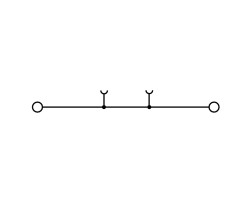 Проходная клемма ZDU 1.5 (1775480000)