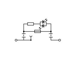 Клемма с предохранителем WSI 6/LD 30-70V LLC (1119830000)