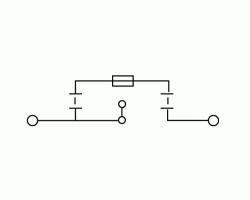 Клемма с предохранителем WSI 4/LD 10-36V AC/DC (1886590000)