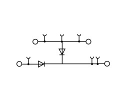 Клемма с электронными компонентами ZDK 2.5/D/6 (1690060000)